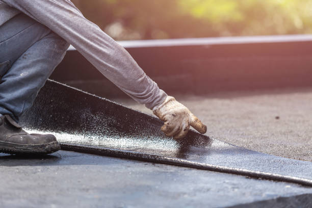 Professional Waterproofing technician working in Rochester, PA